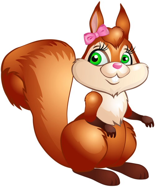 This png image - Squirrel Cartoon Transparent PNG Clip Art Image, is available for free download