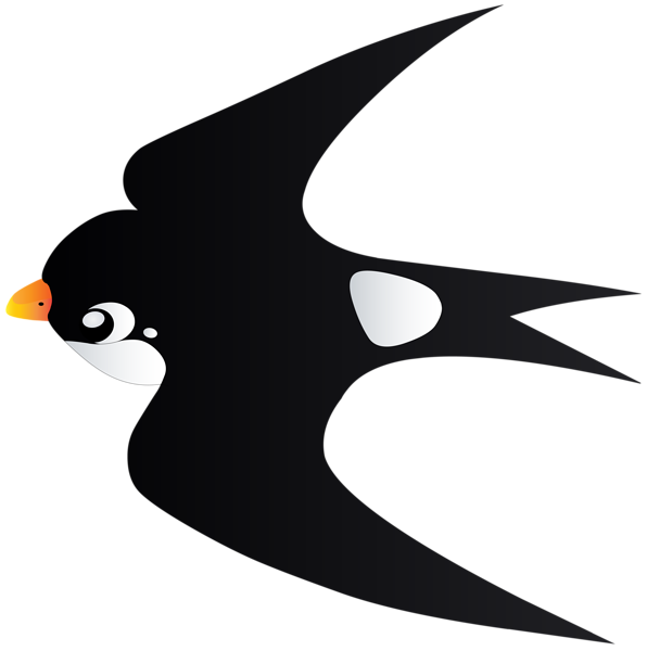 This png image - Swallow Bird Cartoon Transparent PNG Image, is available for free download