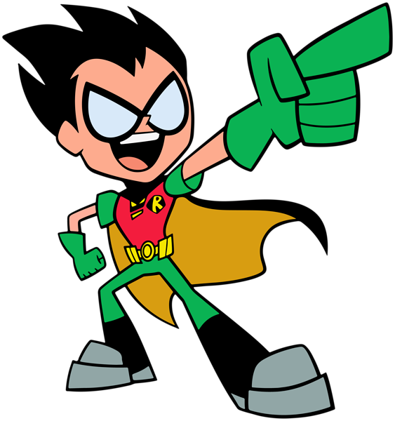 This png image - Teen Titans Go Robin PNG Clip Art Image, is available for free download