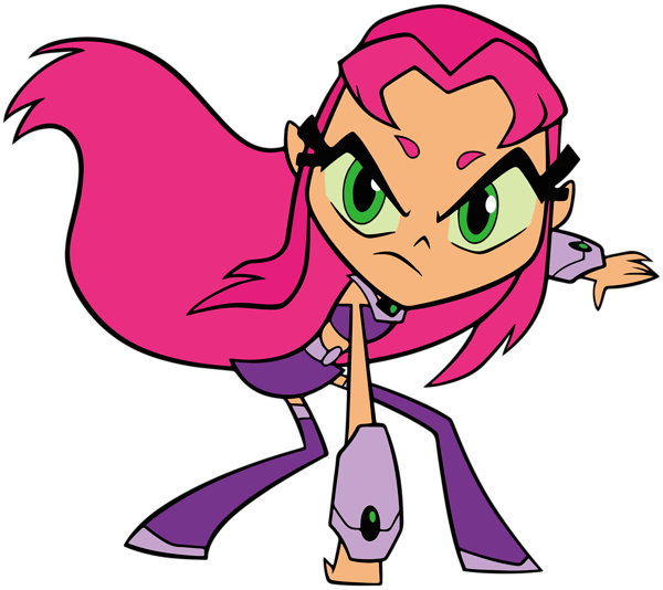 This png image - Teen Titans Go Starfire PNG Clip Art Image, is available for free download