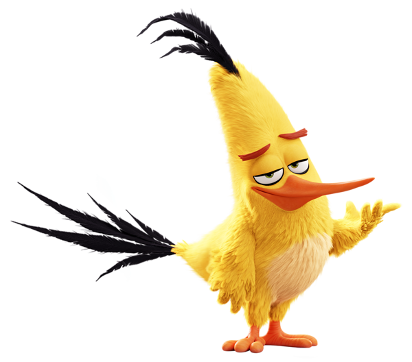 This png image - The Angry Birds Movie Chuck PNG Transparent Image, is available for free download