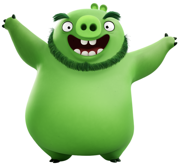 This png image - The Angry Birds Movie Pig Leonard PNG Transparent Image, is available for free download