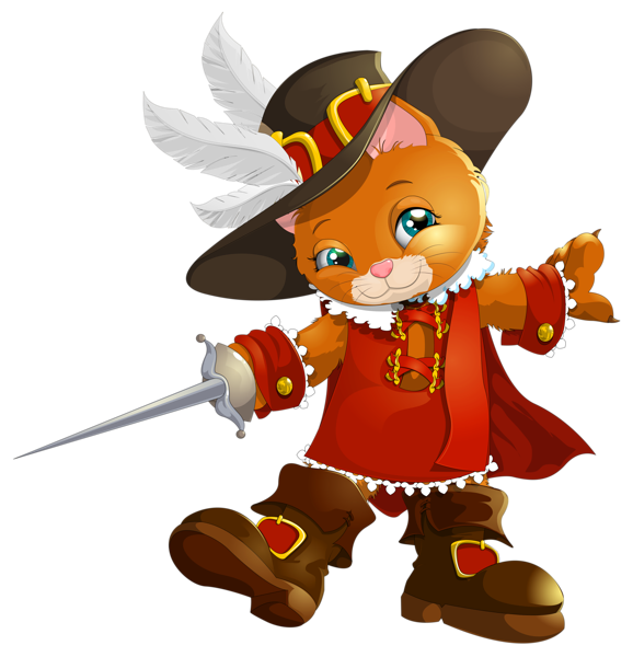 This png image - The Booted Cat Transparent PNG Clipart, is available for free download
