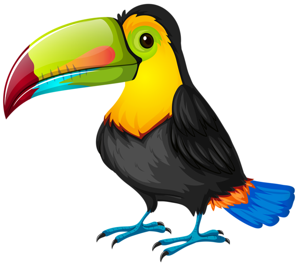 Toucan Cartoon PNG Transparent Image | Gallery Yopriceville - High ...