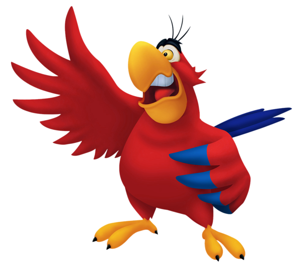 This png image - Transparent Aladdin Parrot Iago PNG Cartoon, is available for free download