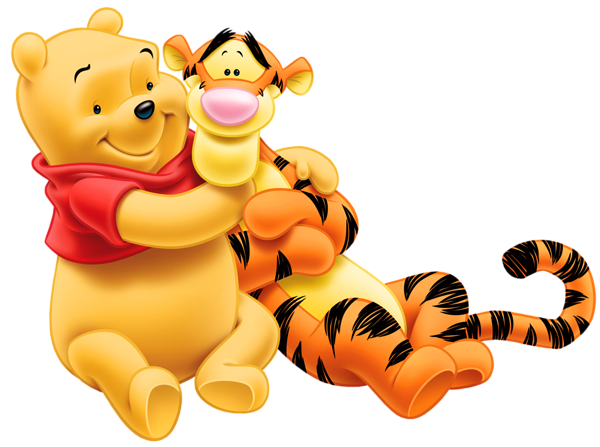 This png image - Transparent Tigger and Winnie the Pooh PNG Cartoon, is available for free download