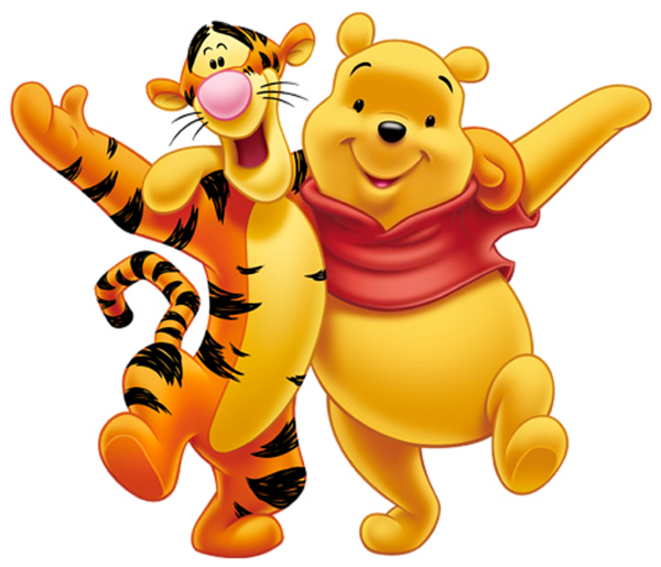 This png image - Transparent Winnie the Pooh and Tigger PNG Clipart, is available for free download