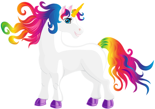 This png image - Unicorn Transparent PNG Cartoon Image, is available for free download
