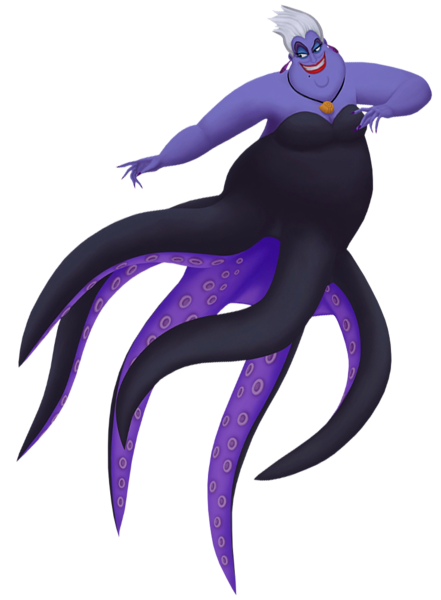 This png image - Ursula The Little Mermaid Cartoon Transparent Image, is available for free download