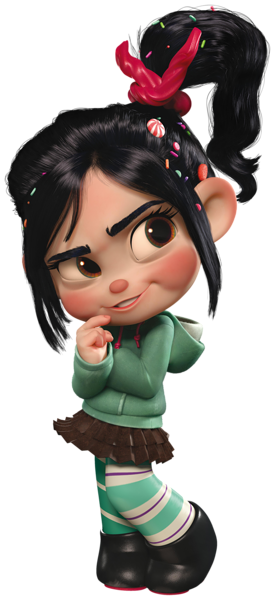 Vanellope Lean Transparent Cartoon Image | Gallery Yopriceville - High