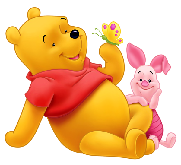 This png image - Winnie the Pooh and Piglet PNG Picture, is available for free download