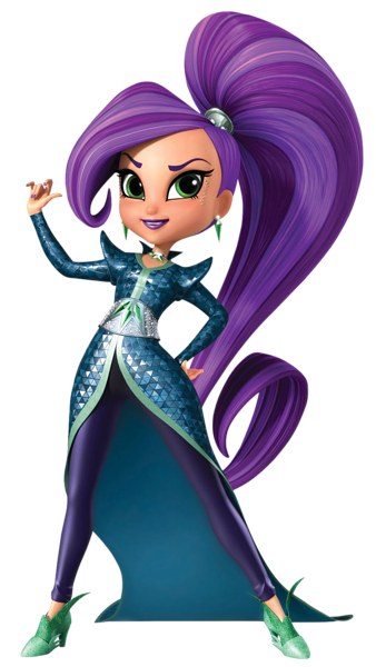 This png image - Zeta Shimmer and Shine PNG Cartoon Image, is available for free download