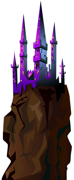 This png image - Castle on the Rock Transparent PNG Clip Art Image, is available for free download