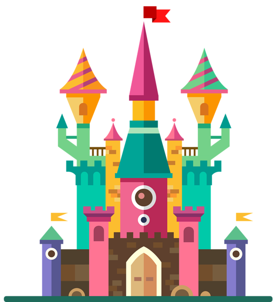 This png image - Cute Castle PNG Clipart Image, is available for free download