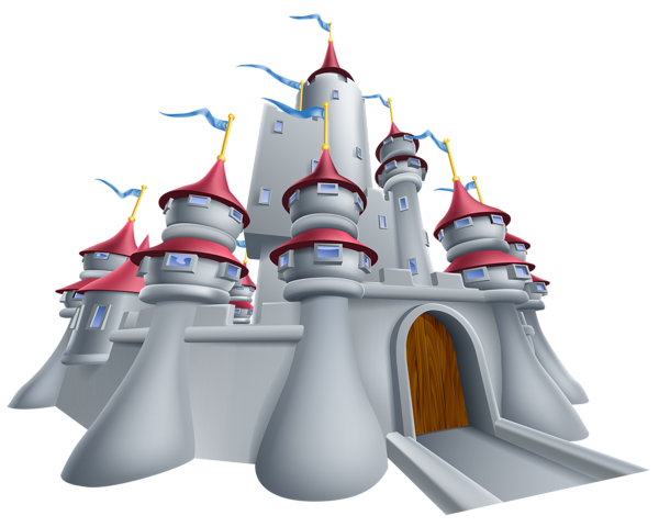 This png image - Grey Castle PNG Clipart Image, is available for free download