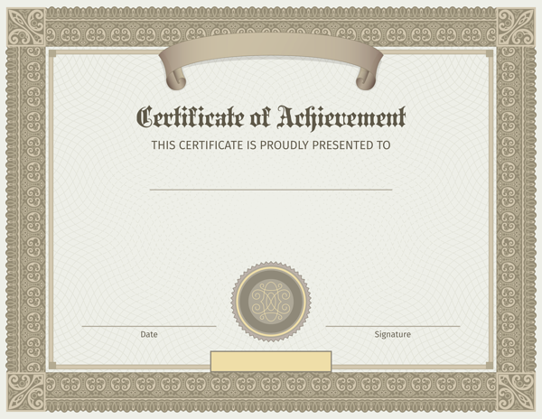 This png image - Certificate Template Brown PNG Image, is available for free download
