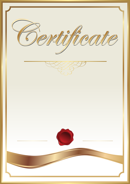 This png image - Certificate Template Clip Art PNG Image, is available for free download