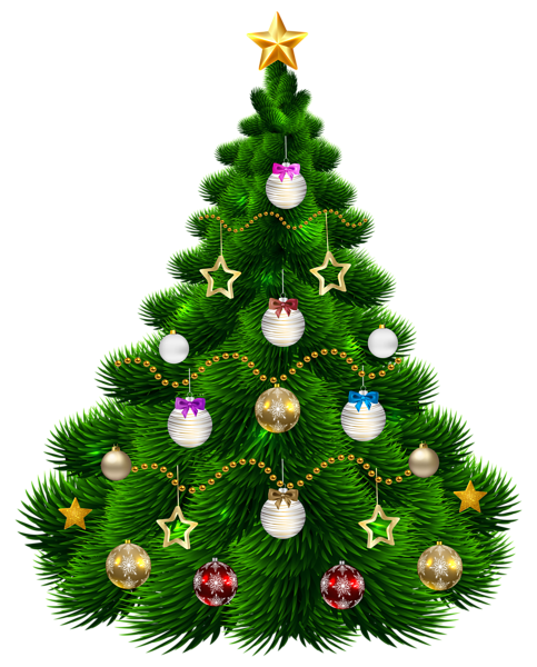 This png image - Beautiful Christmas Tree with Ornaments PNG Clip-Art Image, is available for free download