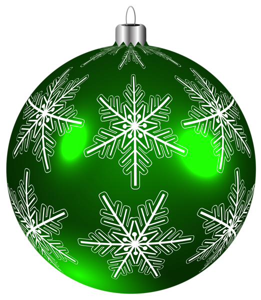 This png image - Beautiful Green Christmas Ball PNG Clip-Art Image, is available for free download