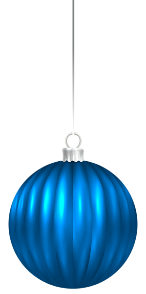 This png image - Blue Christmas Ball Ornament PNG Clip Art Image, is available for free download