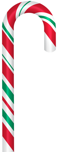 This png image - Candy Cane Green Red PNG Clipart, is available for free download