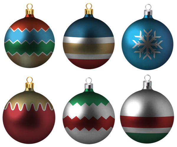 This png image - Christmas Ball Set Transparent PNG Image, is available for free download