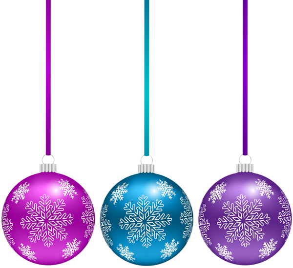 This png image - Christmas Ball with Snowflakes Set PNG Clip Art, is available for free download