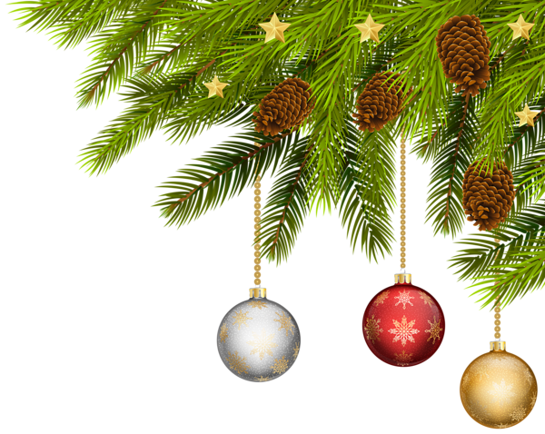 This png image - Christmas Balls Corner PNG Clip Art, is available for free download