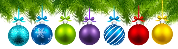 This png image - Christmas Balls Decor PNG Clipart Image, is available for free download
