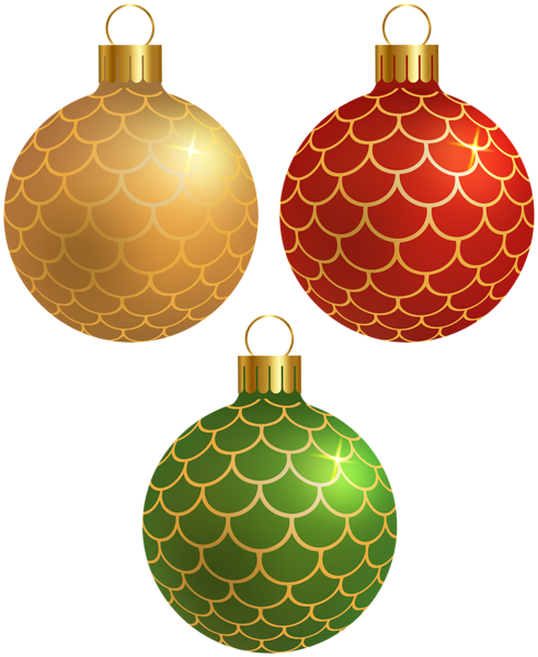 This png image - Christmas Balls PNG Decorative Clipart, is available for free download
