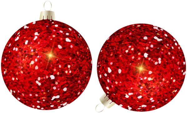 This png image - Christmas Balls Red PNG Clip Art Image, is available for free download