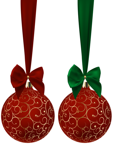 This png image - Christmas Balls Red Set PNG Clip Art Image, is available for free download
