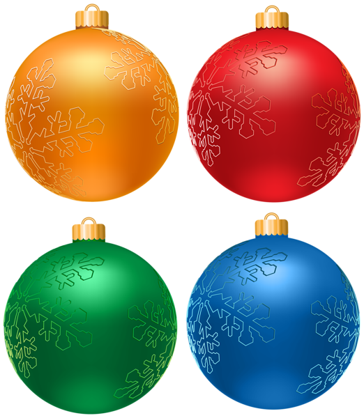 This png image - Christmas Balls Set PNG Clip Art, is available for free download