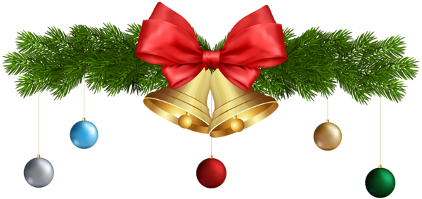 This png image - Christmas Bells and Ornaments PNG Transparent Clip Art, is available for free download