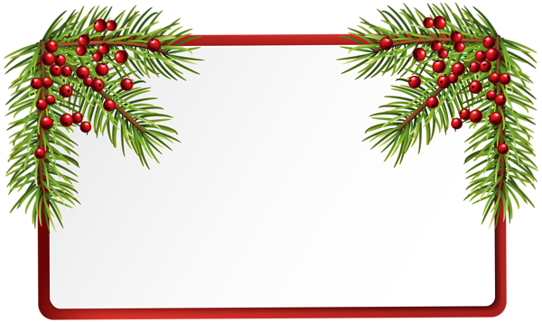 This png image - Christmas Blank PNG Clip Art Image, is available for free download
