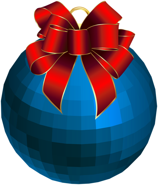 This png image - Christmas Blue Ornament PNG Clip Art Image, is available for free download