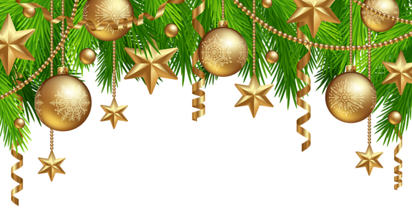 This png image - Christmas Border Decor PNG Clipart Image, is available for free download
