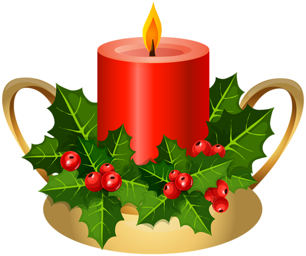 This png image - Christmas Candle PNG Clip Art Image, is available for free download