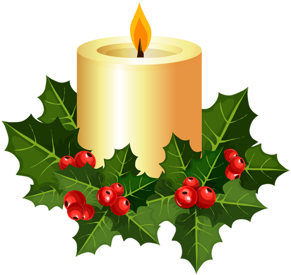 This png image - Christmas Candle Transparent PNG Clip Art, is available for free download