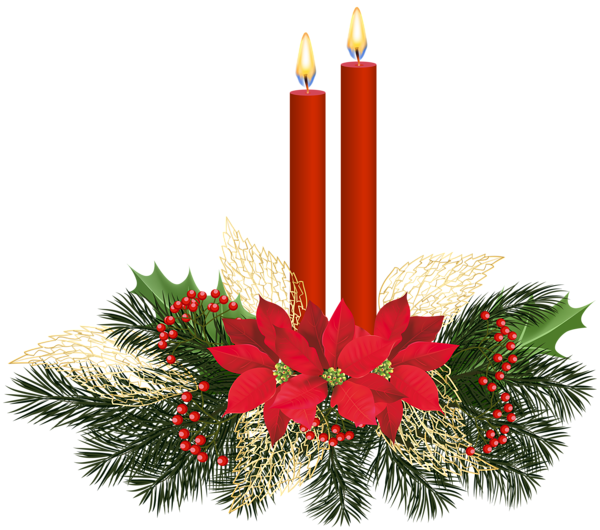 This png image - Christmas Candles PNG Clip Art, is available for free download