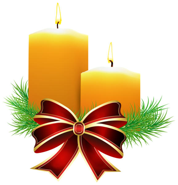This png image - Christmas Candles Transparent PNG Clip Art Image, is available for free download