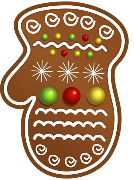 This png image - Christmas Cookie Glove PNG Clipart Image, is available for free download