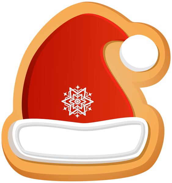 This png image - Christmas Cookie Santa Hat PNG Clipart, is available for free download