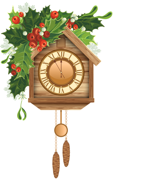 This png image - Christmas Cuckoo Clock PNG Clipart, is available for free download