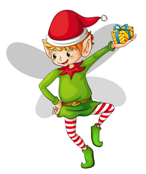 Christmas Cute Elf Clipart | Gallery Yopriceville - High-Quality Images ...