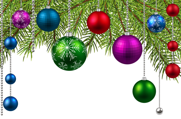 This png image - Christmas Deco Branches Decor PNG Clip Art, is available for free download