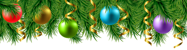 This png image - Christmas Deco Branches Transparent PNG Image, is available for free download