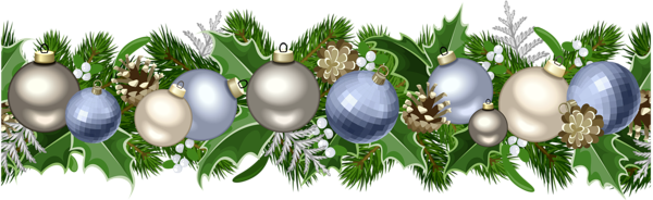 This png image - Christmas Deco Garland PNG Picture, is available for free download