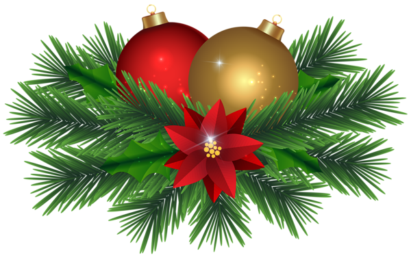 This png image - Christmas Decor PNG Clip Art Image, is available for free download