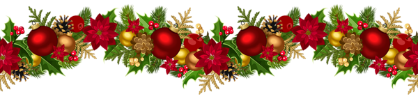 This png image - Christmas Decorative Garland PNG Clip Art Image, is available for free download